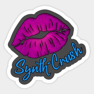 Synth-Crush Circuit Kiss Sticker